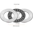 thumbnail image 2 of Unique Bargains AXK1730+2AS Needle Roller Thrust Bearings with 2 Washers, 17x30x2mm GCr15, 2 of 4