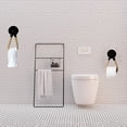 thumbnail image 4 of Portarrollos De Papel Higiénico, Soporte De Papel Higiénico De Cuerda, Toallero Montado En La Pared, Anillos De Toalla Para Decoración De Baño Serendint HA035297-00, 4 of 6