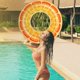 thumbnail image 4 of Inflatable swimming ring Inflatable swimming fruit pool floating beach water party, summer adult children inflatable swimming ring, 4 of 5