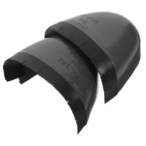 WHAMVOX Black Steel Toe Covers for Work Shoes Safe and Durable Easy to Install and Operate