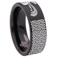 thumbnail image 6 of Egyptian Isis Tungsten Carbide Ring, 6 of 9