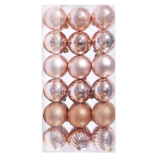 Oferta de liquidación: Colgantes Nayueo para el hogar, 36 bolas navideñas irrompibles para árbol de Navidad, ideales para decorar bodas y fiestas.