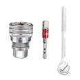 thumbnail image 1 of Juego de llaves universales de 10 a 19 mm, estándar, kit de reparación profesional, convertidor, adaptador de taladro eléctrico, enchufe para hombres, Estilo C, 1 of 8