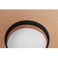 thumbnail image 5 of Sombrero de paja plegable KAIYANG con visera solar para mujer tamaño ajustable ala ancha beige, 5 of 5