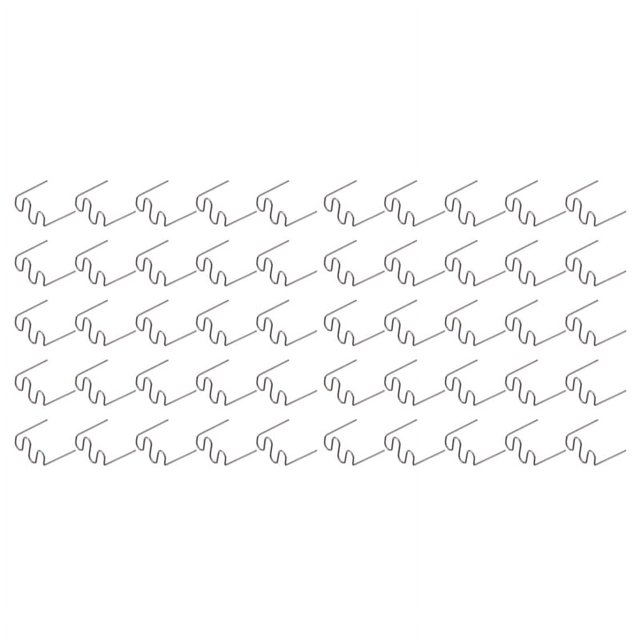 1000 piezas de varillas de soldadura, máquina de reparación de grapas en caliente, grapadora de soldadura de plástico, reparación de parachoques de automóvil, grapas pre-onduladas de 0,6 mm