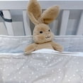 thumbnail image 4 of 1pc Brown Rabbit Toy With Rotatable Head and Stand Up Ears Easter Bunny Home for Bedroom Festive Prop, 4 of 8