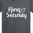 thumbnail image 4 of Inktastic Ringbearer Ring Security White Text Youth T-Shirt, 4 of 5