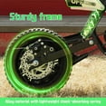 thumbnail image 6 of TOXOZERS Dirt Bike50cc 2-stroke Gas Mini Bike for Kids 8-14,With Front Fork and Rear Mono Shock, Up to 25 Mph,Green, 6 of 8
