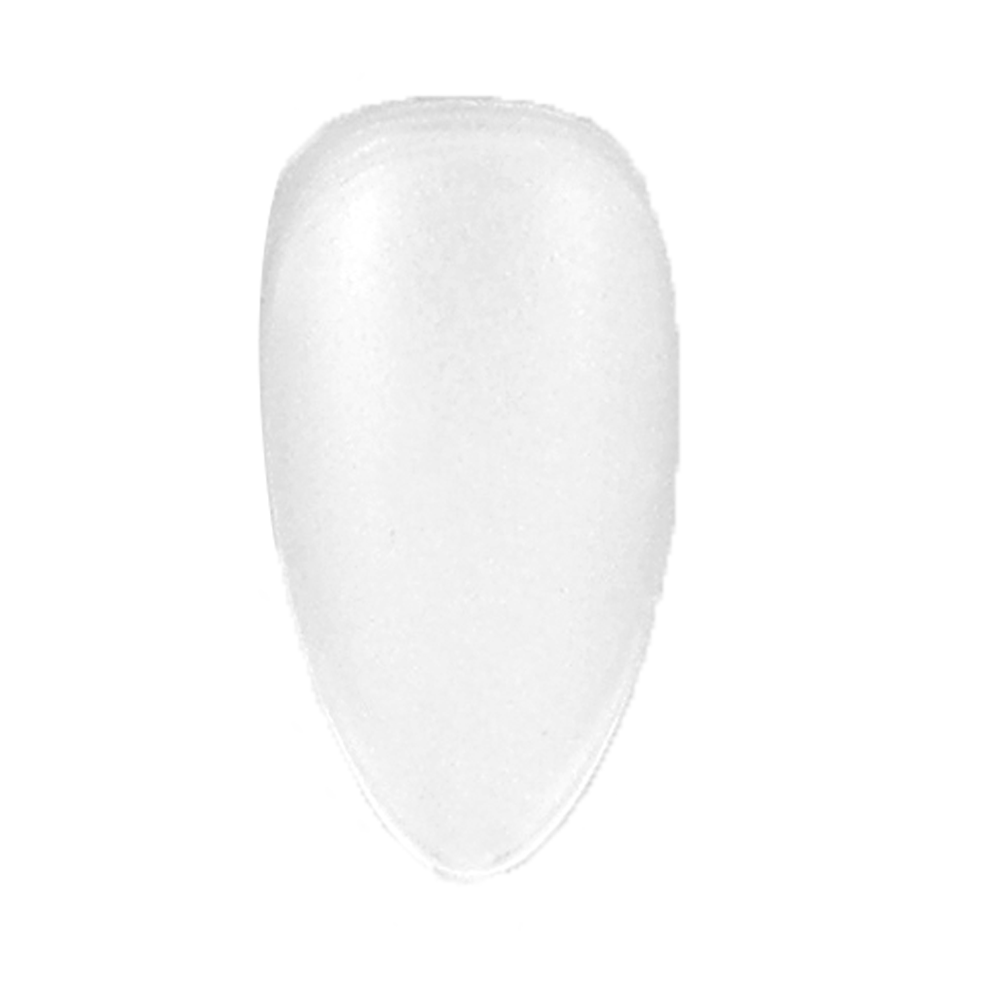 Unique Bargains Women's Matte Fake Nails Kit Clear 1 Set Short Almond
