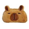 thumbnail image 4 of Estuche para lápices de capibara de peluche, organizador de papelería, bolso para bolígrafos, bolsa para animales de peluche Estilo C, 4 of 9