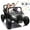 Black, variant on POWANLI 24V Electric Toy Car with UTV W/Parents Remote Control,2 Seater Kids Ride on Toys Truck with 4 wheels, USB, MP3, Bluetooth, LED Lights, Horn for Girls Boys Kids 3-8, Red