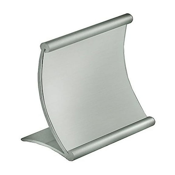 Curved Metal Counter Sign Holder 4"W x4"H
