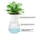 thumbnail image 6 of Bobasndm Self Watering Planter , 2Pack Violet Pots, Clear Plastic Automatic-Watering Planter Flower Pot Plant Pot for All House Plants, Succulents, Herb, African Violets, 6 of 9