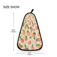 thumbnail image 6 of Many Peach Hand Towel Quick Drying Home Storage Kitchen Towel Hooks Dish Cloths, 6 of 6