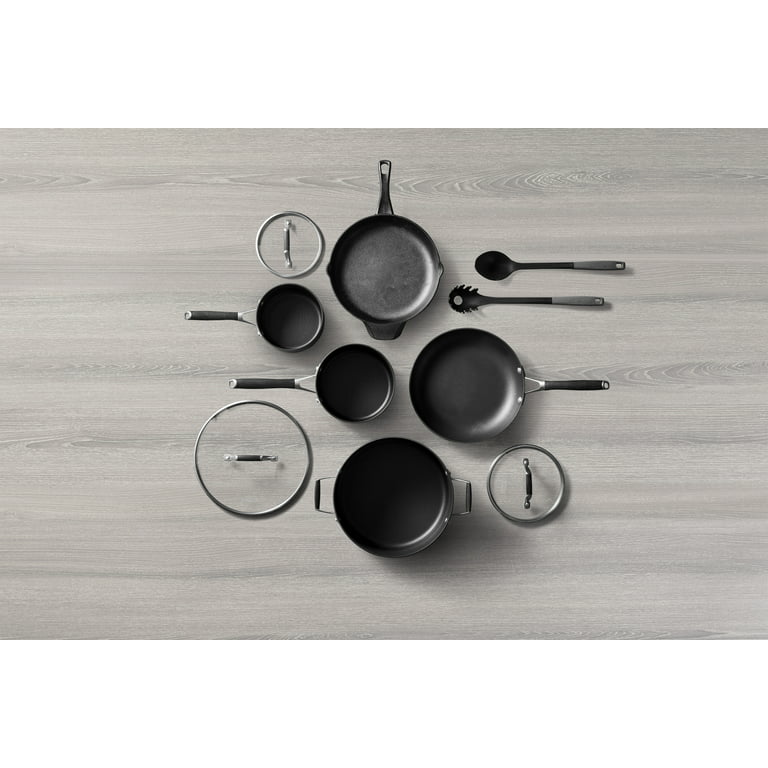 Calphalon Classic Nonstick Cookware Set, 10-piece, Grey (1945597)