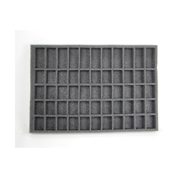 Battle Foam 1" 55 Standard Troop Foam Tray New