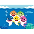 thumbnail image 1 of Baby Shark "Sharky Family' Placemat, 1 of 1