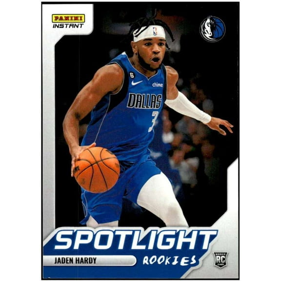 NBA 2022-23 Instant Spotlight Basketball   Jaden Hardy Trading Card #35 (Rookie) (Panini)