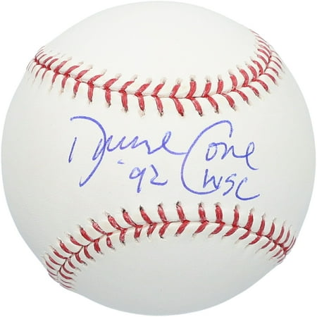 David Cone Toronto Blue Jays Autographed Baseball with