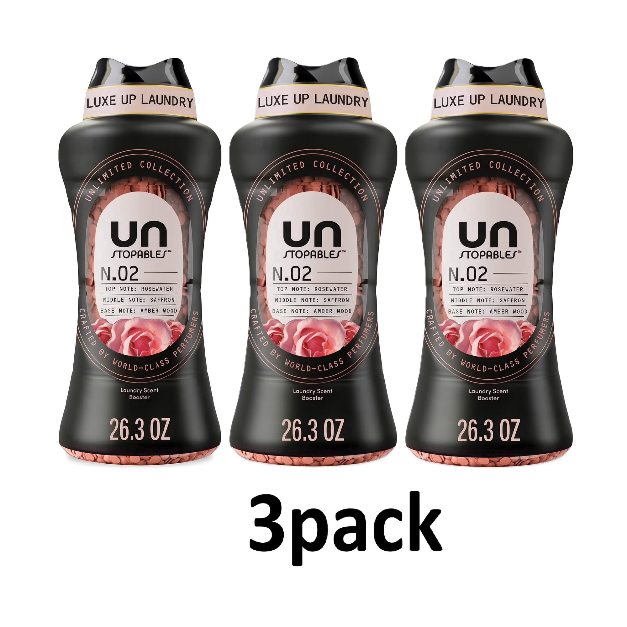 Downy Unstopables Unlimited Collection Scent Booster Beads, No. 2, 26.3 oz, 3 Pack – Free Shipping
