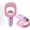 Pink, variant on Baby Proof Me Baby Nail Clipper and File Set, LED Light and Magnifier, Newborn Essentials, White
