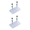 thumbnail image 1 of Soidarity Soporte de pared para monopatín Soporte de pared flotante para monopatín Esquís transparente Type1 NO1, 1 of 1