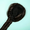 thumbnail image 5 of LELINTA Hair Pieces Ponytail Fishtail Braid Extension 24 Inch Clip in Synthetic Hair Ponytail Hairpieces, 5 of 7