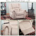 thumbnail image 3 of Topcobe Fauteuil Inclinable Fauteuil Inclinable Power Lift, Banquette-Lit Inclinable pour Salon, Fauteuil Inclinable Loveseat, Beige, 3 of 4