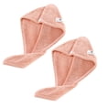 thumbnail image 1 of Envoltura de toalla para el cabello de microfibra, turbante para el cabello de secado rápido suave, para mujeres con cabello mojado, cabello rizado y más largo, 1 of 5