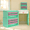 Creamy Green,Pink, variant on QSOCSSP Mini Metal Tool Box, 100% Carbon Steel Tool Chest, 2 Anti-Scratch Coating, Reinforced Screw Frame Cold Rolled Steel Toolbox, 98 LBS Load, 10Y Durable, 6 LBS Light & Easy Carry