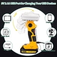 thumbnail image 2 of for Dewalt Light, for Dewalt Flashlight 40W 4200LM Jobsite Light Cordless LED Work Light Powered by Dewalt 20V Tools 20V MAX Li-Ion Battery with USB Port & 110° Pivoting Zinc Alloy Shell, 2 of 7