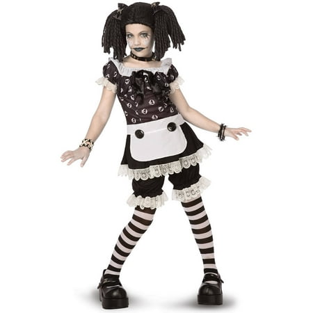 Gothic Rag Doll Teen Halloween Costume