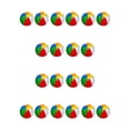 thumbnail image 3 of Bewildely 2 paquetes / lote Ball Party Fun comienza con globos fáciles de inflar Amplia aplicación PVC Beach Ball Sea Pool Party Inflable 6 bola de 6 colores 40cm 10Conjunto, 3 of 6