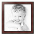 thumbnail image 2 of ArtToFrames 18" x 18" Honors Mahogany Picture Frame, 18x18 inch Brown Wood Poster Frame (WOM-5155), 2 of 7
