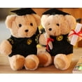 thumbnail image 5 of Osito de Peluche con Gafas-25cm, Diploma y Gorro de Doctor - Peluche para Graduación, Secundaria o Universidad, 5 of 5