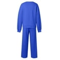 thumbnail image 5 of Women's Casual Sports Sweatshirt & Sweatpants Set - Elastic Waist Polyester - S-XXL, 5 of 6