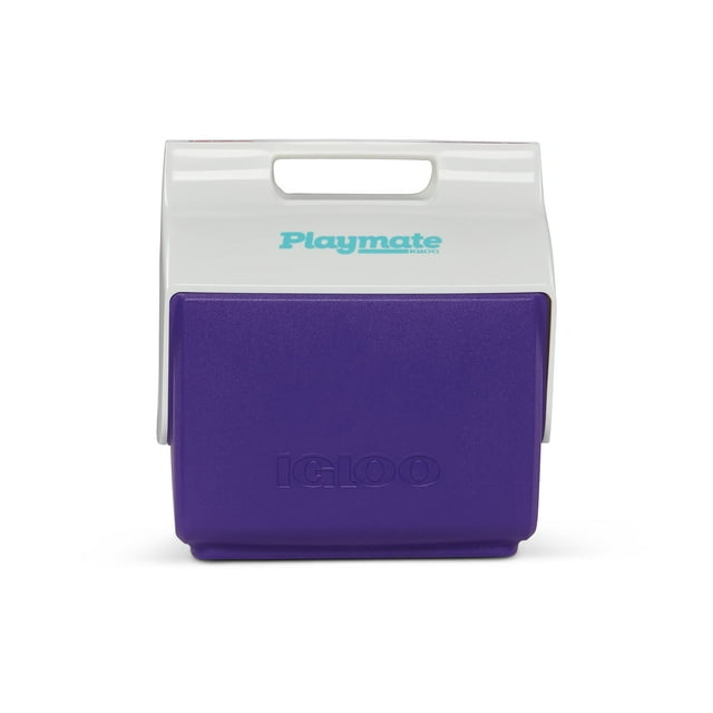 Cooler Igloo Retro Little Playmate, morado, 7 cuartos