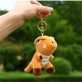 thumbnail image 7 of Dinosaur Plush Keychain Tyrannosaurus Rex Toy Pendant Cute Bag Charm, 7 of 7