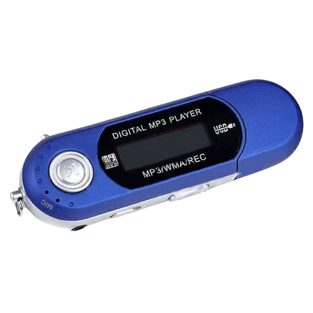 Pretentieloos agenda tabak Portable USB Mp3 Music Player With Digital LCD Screen 4G Or 8G Storage  Rechargeable Mini Mp3 Players With FM Radio Function - Walmart.com