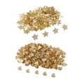 thumbnail image 1 of 300 Uds corazón estrella cabeza dividida alfileres de Metal es de papel decorativo Brad para DIY artesanía decoración Zulema Brads sujetadores de papel, 1 of 8