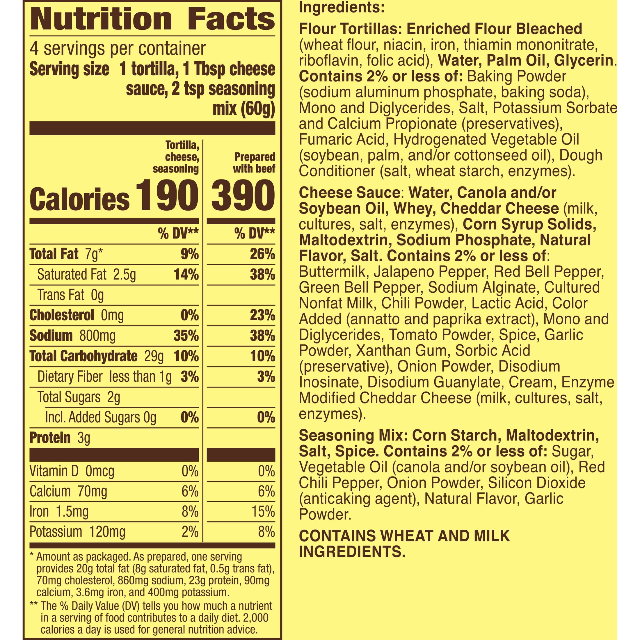 Old El Paso Soft TacoBake Dinner Kit, 8.4 oz.