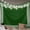 Green, variant on Cream Greek Key Small Tapestry for Bedroom Wall Hanging Tapestry, Geometric Greece Ancient Rustic Ceiling Backdrop Tapestries Poster Blanket Wall Decor for Teens Room Living Room Dorm 23" x 28"