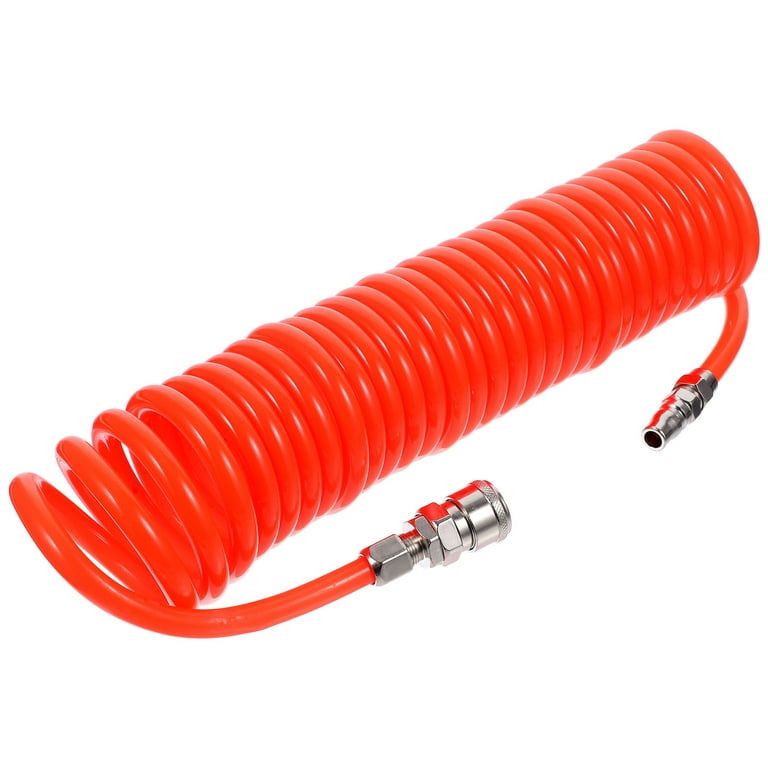 Pneumatic PU Spring Tubing Air Compressor Hose Telescopic Spring Tube  Trachea with Connector