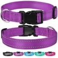 thumbnail image 6 of Mumup Reflective Dog Collar with Buckle Adjustable Safety Nylon Collars for Small Medium Large Dogs, 6 of 7