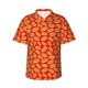 thumbnail image 1 of Fotbe A Big Hot Dog Camisa Hawaiana para Hombre Unisex – Camisa Casual de Verano con Botones de Manga Corta de Algodón y Lino,XX-Large, 1 of 7