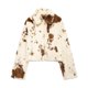 thumbnail image 1 of Abrigo polar con estampado de leopardo para mujer, chaqueta peluda de moda de otoño e invierno, abrigo cárdigan esponjoso de piel sintética, 1 of 5