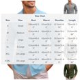 thumbnail image 3 of USNSM Men's Solid Color Casual Loose Fashion Long Sleeve Button Down Shirt Vintage Deep V-Neck Beach Shirts Green L, 3 of 8