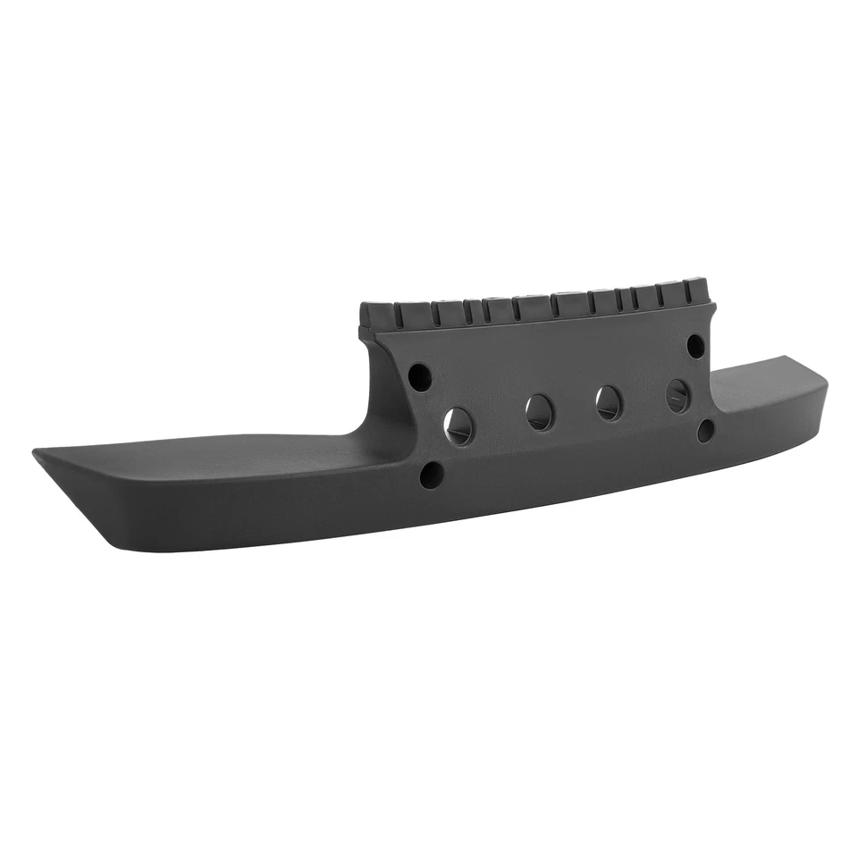 Kojem Front Bumper for 1995-2008 Polaris Xplorer/Xpedition/Worker/Sportsman/Magnum/Big Boss/Diesel/ATP Textured Plastic Black ATV