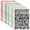 A, variante sur YAOMOBB Autocollants Alphabet aux Couleurs Vives Feuilles d'Autocollants Alphabet Vibrantes Étiquettes Créatives Bricolage pour Scrapbooking et Bouteilles d'Eau