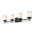 thumbnail image 2 of Millennium Lighting  Huderson 4 Light Metal Bathroom Vanity Fixture in Multiple Finishes Matte Black Black Matte, 2 of 5